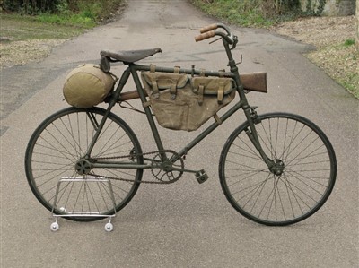 Lot 524 - Bianchi Model 25 Italian (Bersaglieri) Folding Bicycle.