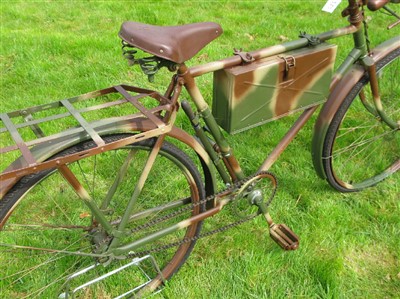 Lot 525 - A WW2 German Wehrmacht Bicycle.