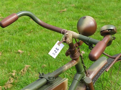 Lot 525 - A WW2 German Wehrmacht Bicycle.