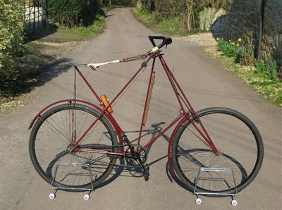 Lot 526 - A circa 1912 Dursley Pedersen gentleman's bicycle.