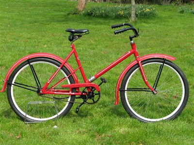 Lot 528 - A Westfield Mfg. Co. 'Columbia Compax' Folding Bicycle.