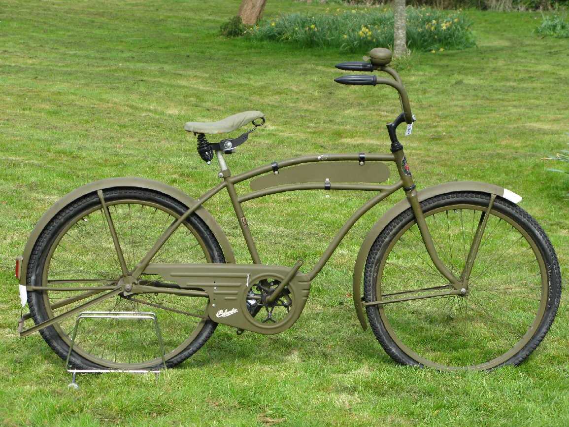 Lot 530 - A Columbia Military Bicycle.