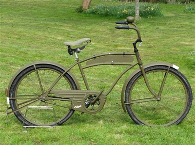 Lot 530 - A Columbia Military Bicycle.