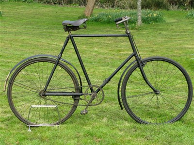 Lot 536 - A B.S.A. Sprung-Frame Gentleman's Bicycle.