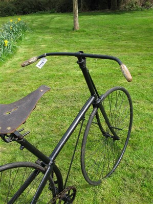 Lot 543 - A Cross-Frame Safety Bicycle.