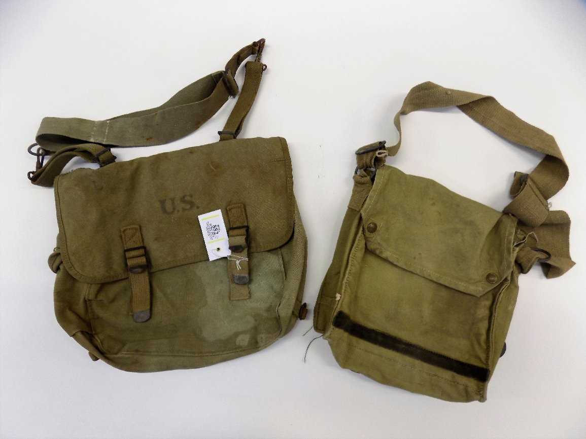 Lot 882 - WWII Bags.