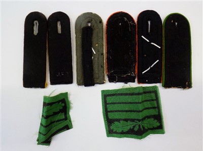 Lot 859 - Shoulder Boards.