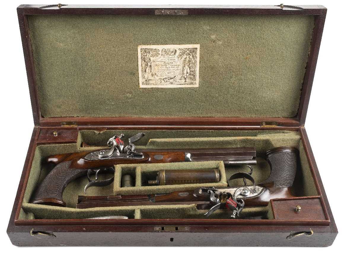 Flintlock Pistol Storage Box 