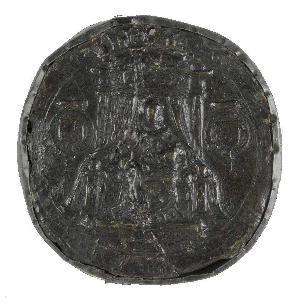 Lot 301 - Elizabethan Great Seal.