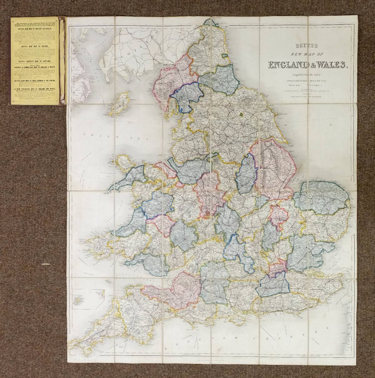 Lot 232 - Railway Maps.