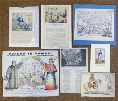 Lot 272 - Caricatures.