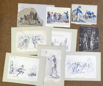 Lot 272 - Caricatures.