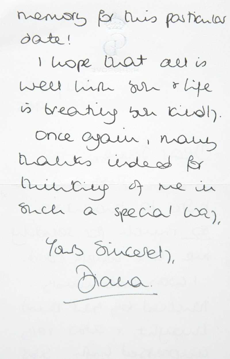 Lot 324 - Diana, 1961-1997, Princess of Wales