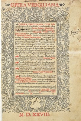 Lot 454 - Vergilius Maro, Publius