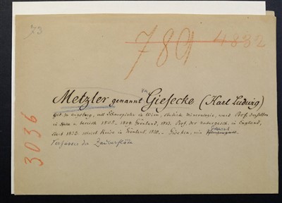 Lot 329 - German Letters.