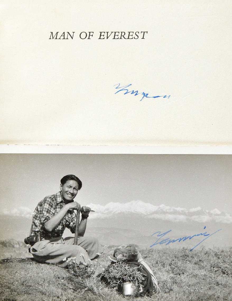 Lot 47 - Norgay, Tenzing, 1914-1986