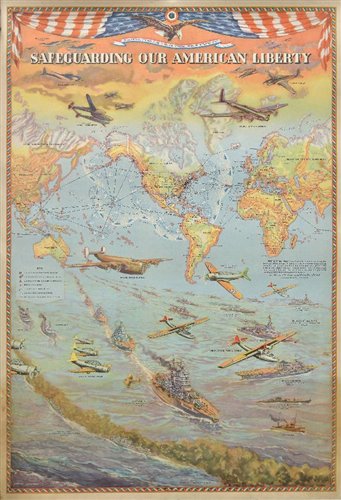 Lot 206 - Propaganda Map.