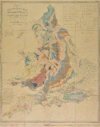 Lot 168 - Geological map.