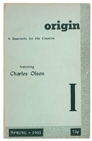 Lot 864 - Origin. A Quarterly for the Creative, edited by Cid Corman, Dorchester, Massachusetts