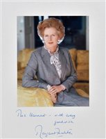 Lot 286 - Thatcher, Margaret Hilda, 1925-2013