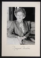 Lot 287 - Thatcher, Margaret Hilda, 1925-2013