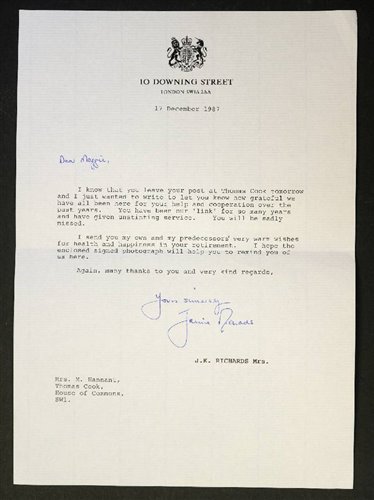 Lot 288 Thatcher Margaret Hilda 1925 2013