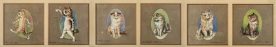 Lot 524 - After Louis Wain (1860-1939), and Violet Roberts (1880-circa 1958).