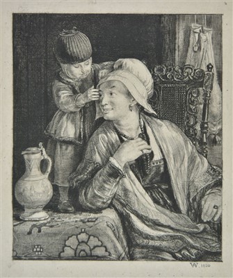 Lot 322 - Wilkie (Sir David 1785-1841). The Flemish Mother, 1820