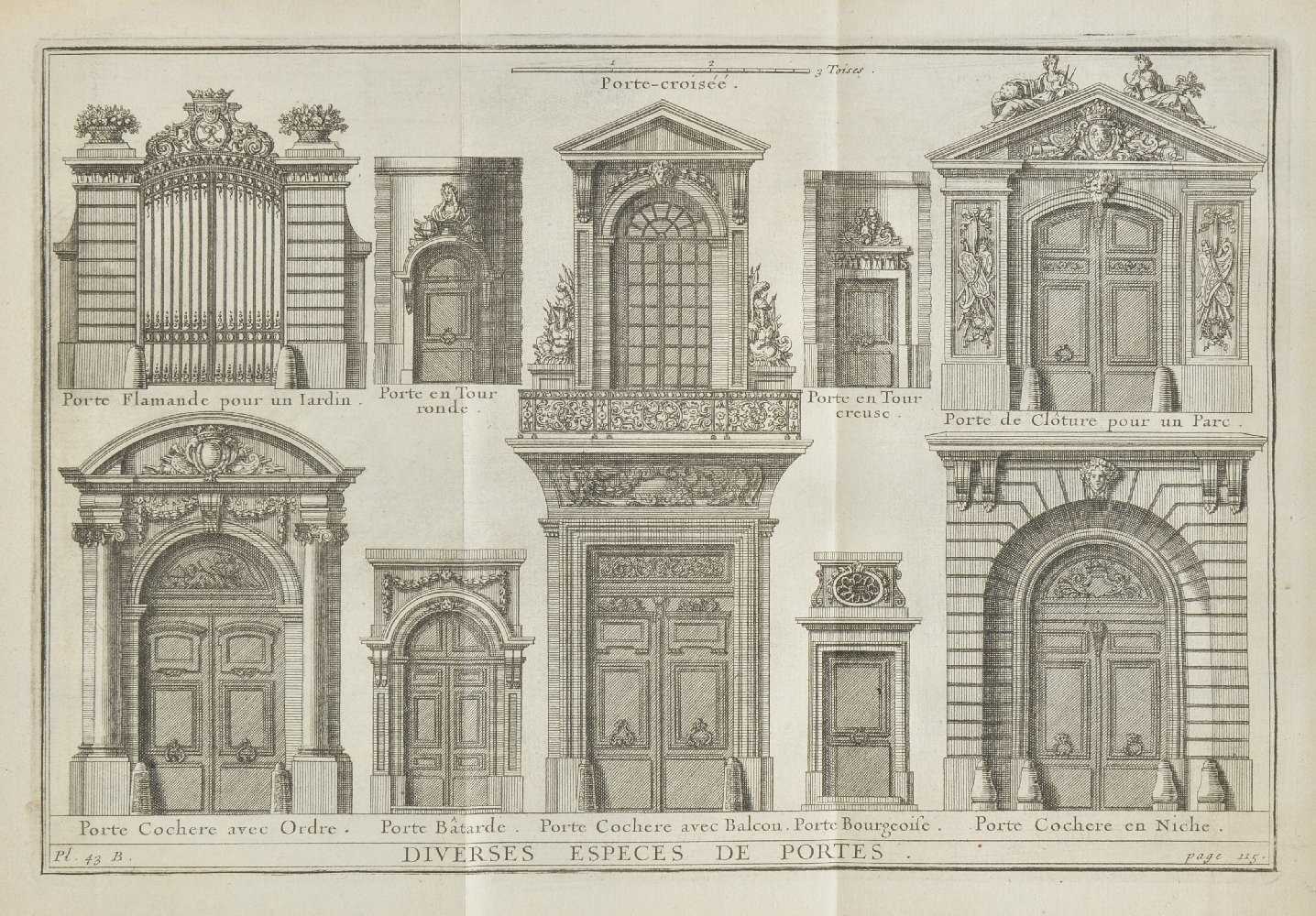 Lot 354 - D'Aviler, Augustin-Charles