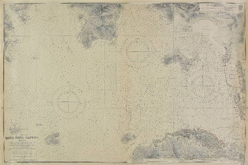 Lot 195 - Sea charts.