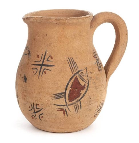 Lot 642 - Terracotta Jug.