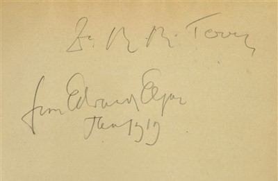 Lot 251 - Elgar, Edward, 1857-1934