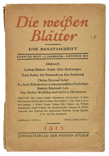 Lot 433 - Kafka, Franz