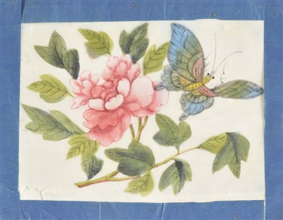 Lot 288 - Chinese Pith Paper Paintings.