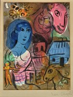 Lot 437 - Chagall (Marc, 1887-1985).