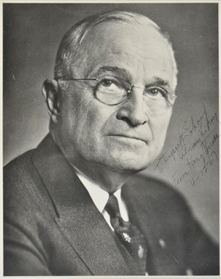 Lot 321 - Truman, Harry S., 1884-1972