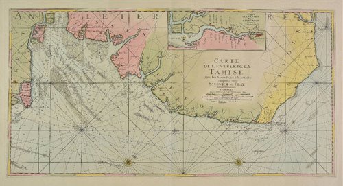 Lot 193 - Sea chart.