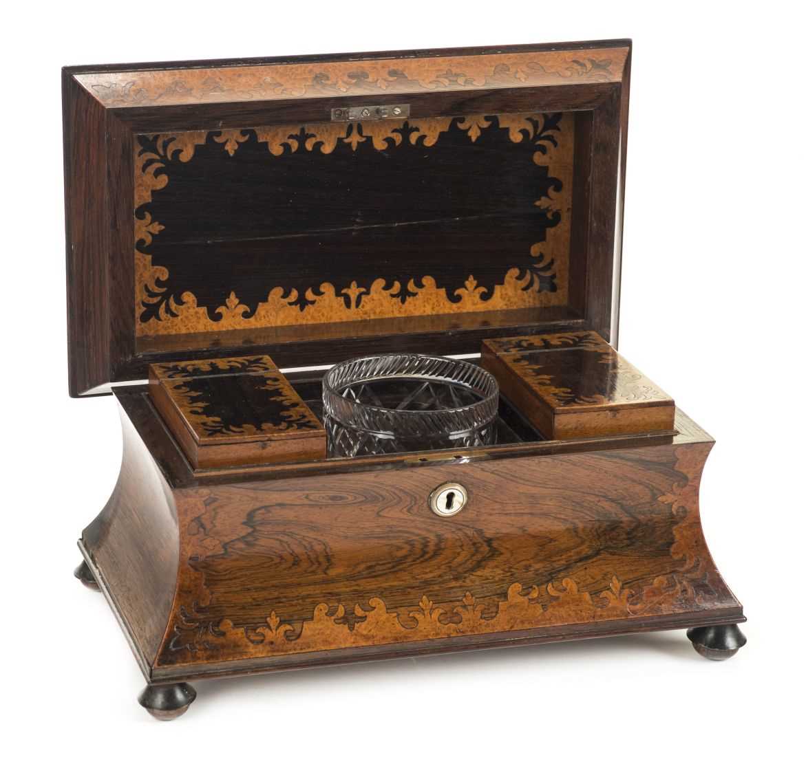 Lot 27 - Tea Caddy.