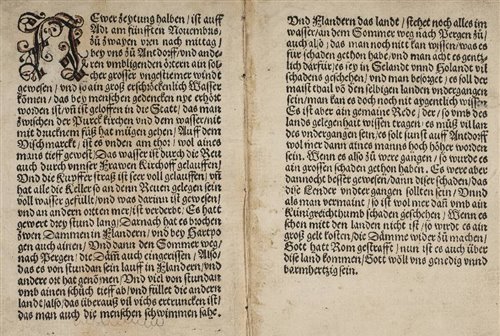 Lot 2 - Early German News Pamphlet.