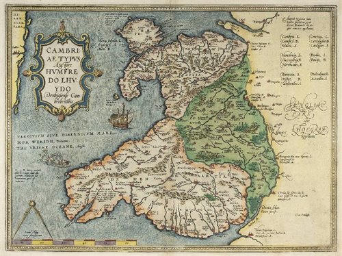 Lot 137 - Lhuyd (Humphrey and Ortelius, Abraham),