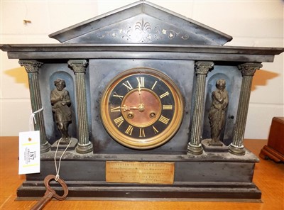 Lot 187 - Mantel Clock.