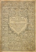 Lot 323 - Bible [English].