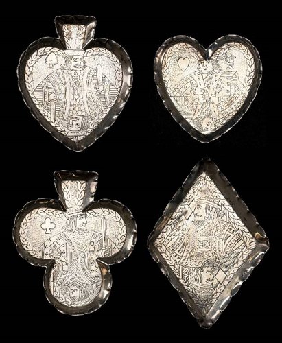 Lot 45 - Silver Dishes.