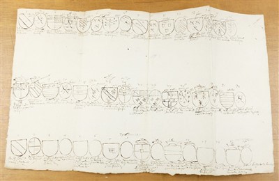 Lot 363 - Manuscript Pedigree.