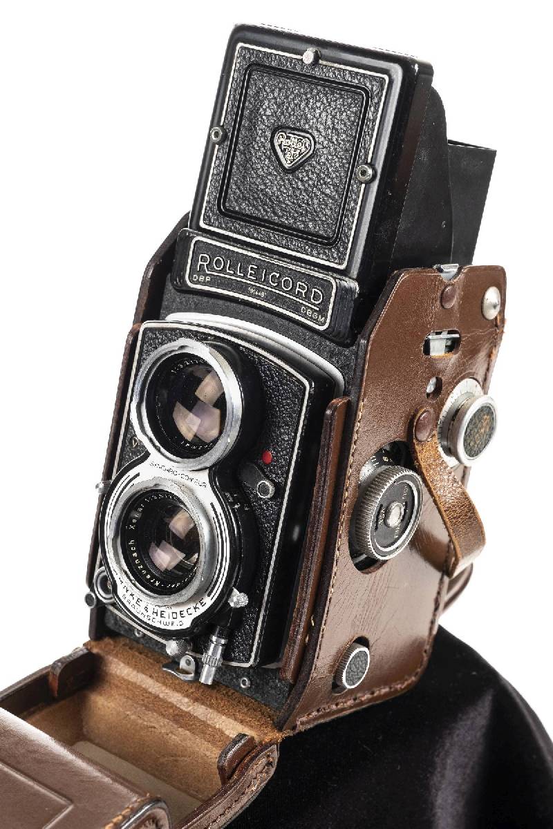 rolleicord twin lens reflex camera