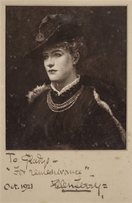 Lot 220 - Terry, Ellen, 1847-1928, actress