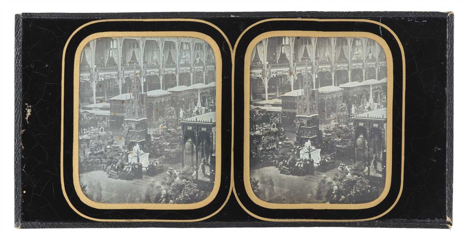 Lot 338 - Stereoscopic Daguerreotype.