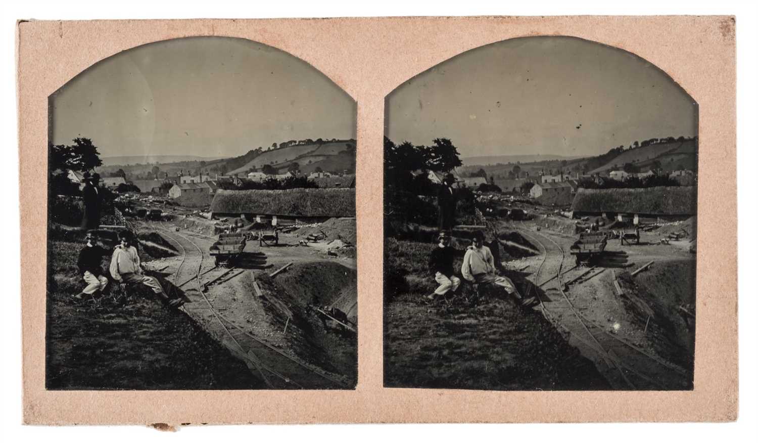 Lot 335 - Stereoscopic Ambrotype.