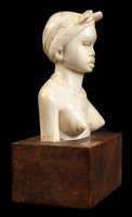 Lot 86 - Ivory Bust.