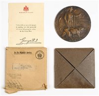 Lot 353 - WWI Memorial Plaque.